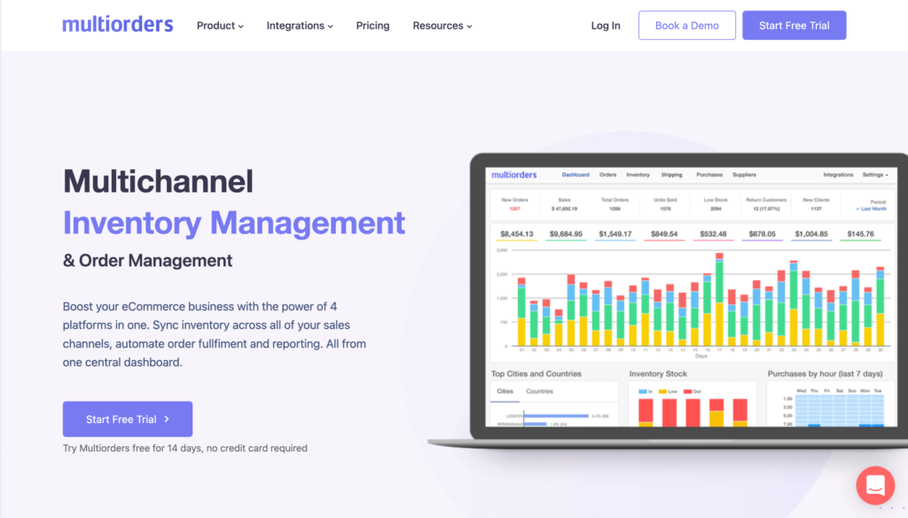 Multiorders: Multi-channel inventory management solution