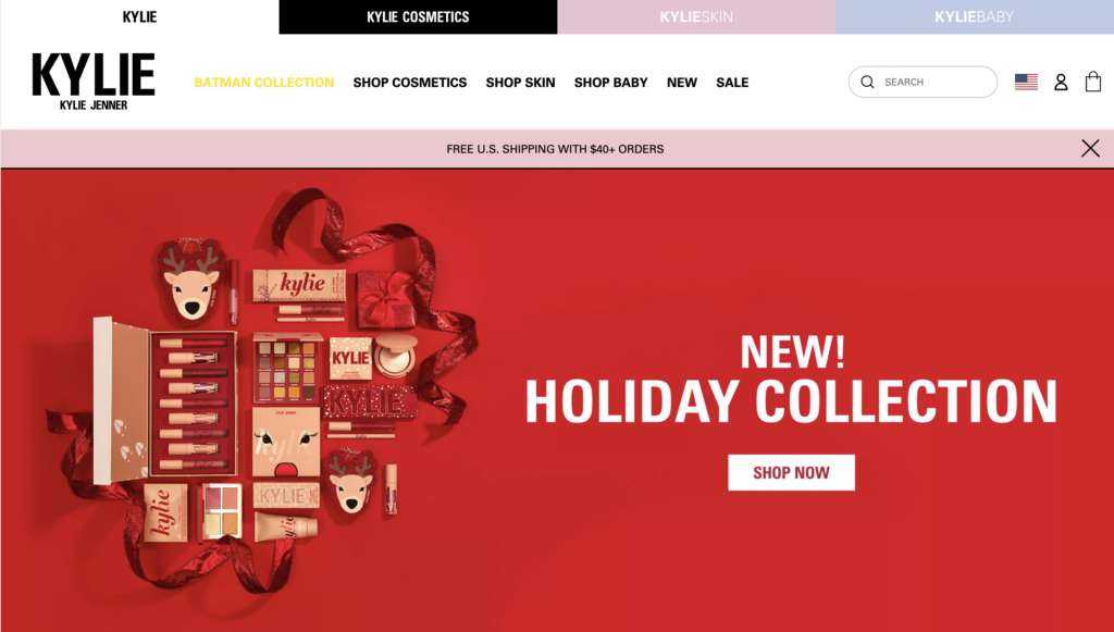 Holiday themed website - Dresma blog